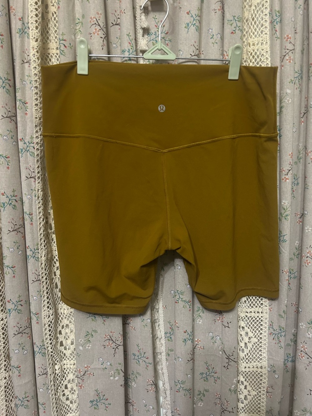 Lululemon Align HR Short 6” Gold‎ Spice Size 16 EUC
